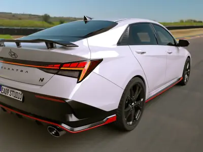 2025 Hyundai Elantra N 3D model
