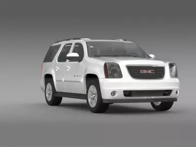 GMC Yukon XFE 2009 3D model