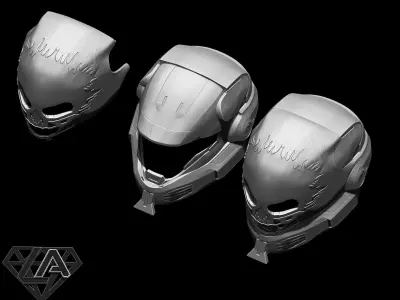 Halo Eva Emile helmet 3D print model
