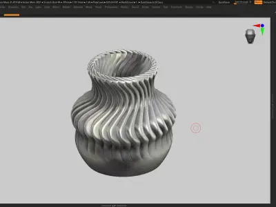 vase 3d print 720  3D print model