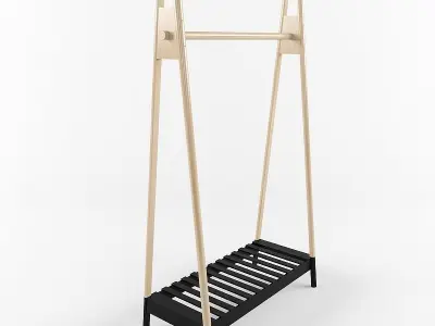 Traveling hanger JYSK JENNET 3D model