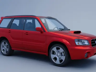 subaru forester sg5  3D model