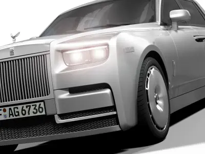 Rolls Royce Phantom 3D model
