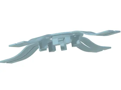 Premium Four Way Bridge 3D print model