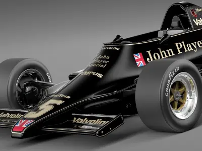 Lotus 79 John Player Special Grand Prix 1978 3D model
