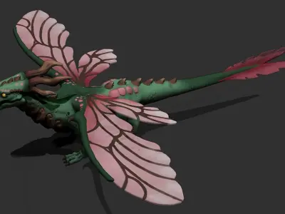 Fairy Dragon 3D model