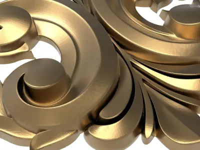  decorative pattern ready for 3D printing 3D model 273