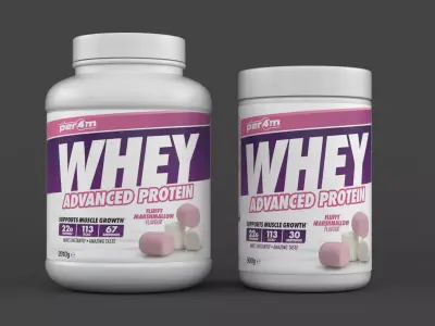 Protein Powder 3D model