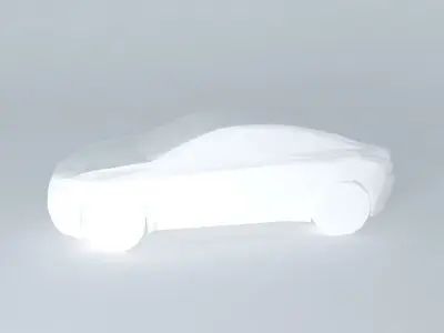 NEG car  template Free 3D model