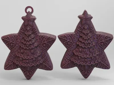 Startree cookie decor  3D print model