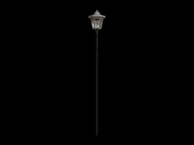 Outdoor Garden Crosslight Low-poly 3D model