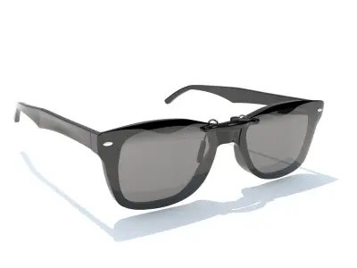 Sunglasses Wayfarer  Ray-Ban 3D model