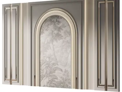 Decorative V95 Wall Panels 3D model