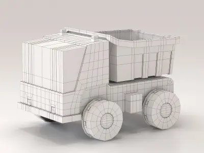 Toy Truck 3D model 3D model