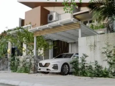 Exterior Villa Model  3D model