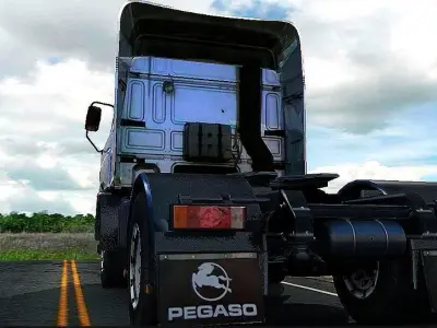 Pegaso Troner Low-poly 3D model