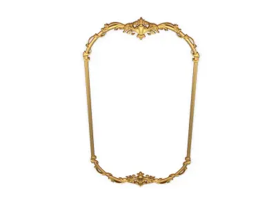 Plaster decorative frame 3d mode 014 3D model