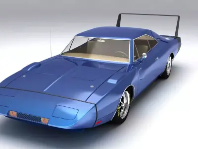 Charger Daytona 1971 3D model