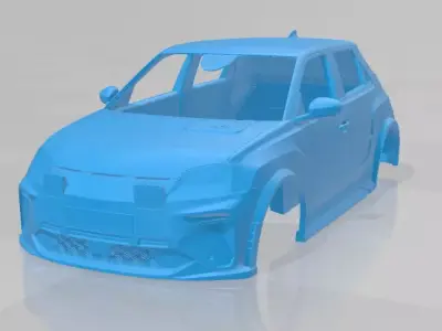 Alpine A290 GTS - Body Car STL Model 3D print model