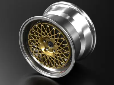 BBS E55 Racing 3D model