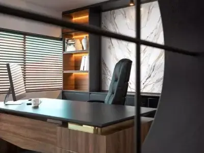 Office Room Interior Mode 3D model