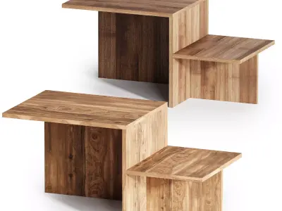 Table set 24 3D model