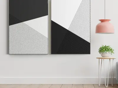 Photo Frame 267 Low-poly 3D model
