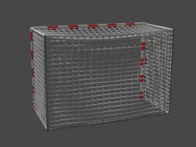 Standard Futsal Goal 3D model