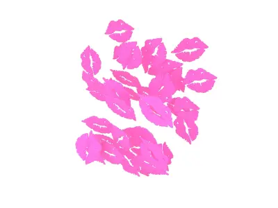 Many Kisses Mark v1 002 3D model