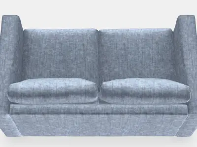 VIMLE 2-seat sofa 5 Low-poly 3D model