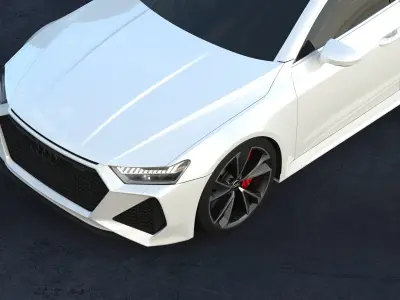 2020 Audi RS7 Sportback 3D model