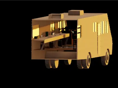  Low Poly Blender Asset 3D model