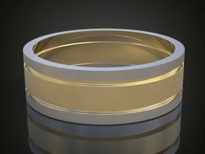 Ring 3D model 0110 printable model4 Free 3D print model