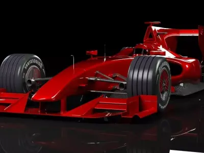 Generic F1 Car 3D model