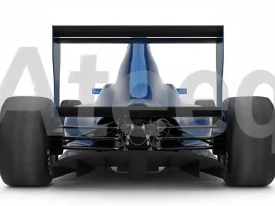 Formula Car 3D Model High Quality Vehicle 3D Printable Game 3D print model