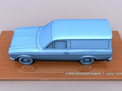 ESCORT MARK 1 1970 3D print model