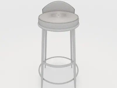 Bar Stool 45 3D model