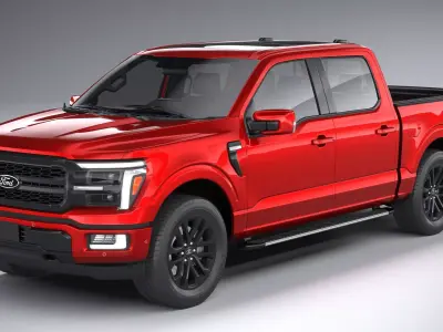 F-150 Regular 2024 3D model