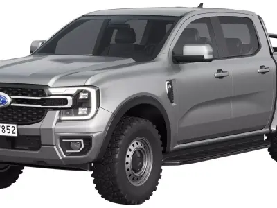 Ranger XLT 2023 3D model