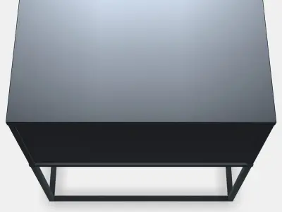 VIKHAMMER Bedside Table 2 Low-poly 3D model