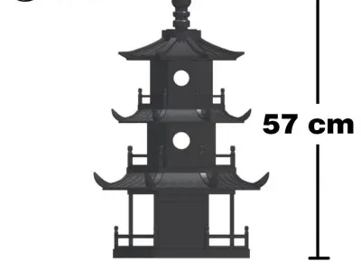 BIRD HOUSE 3D print model