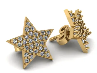 earring 3D print model