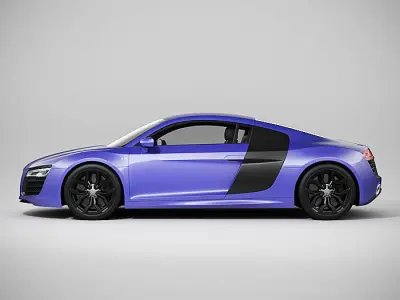 Audi R8 2014 3D model
