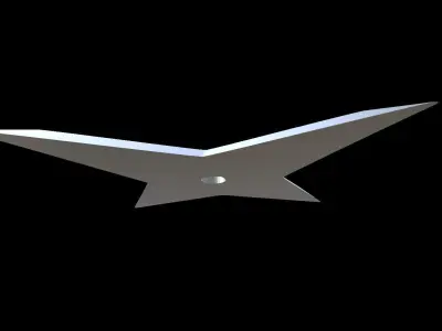 Shuriken star Free 3D print model