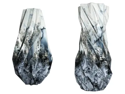 Modern Vases 3D model