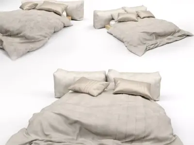 Bed design 3D model purchase