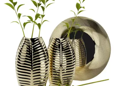 Zara decorative set 3D model