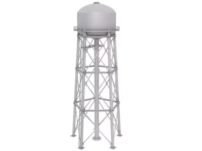 Water Storage Tower 3D model