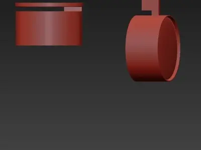 Wittenberg 4 two cans 3D model