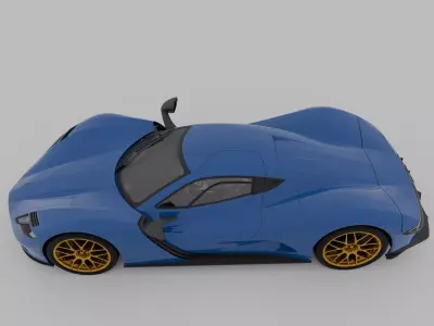Aspark Owl 3D model